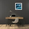 thumbnail image 3 of Allen, Kimberly 15x15 White Modern Wood Framed Museum Art Print Titled - Waves 1, 3 of 4