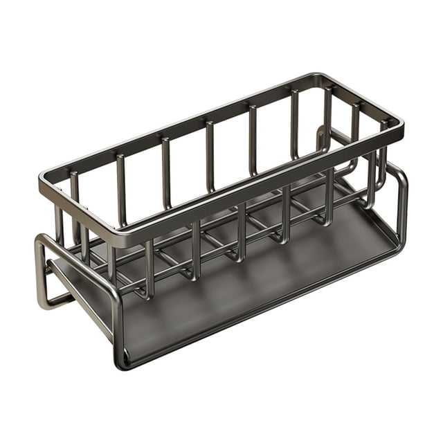 Escurridor de acero inoxidable Matsuzay estante de almacenamiento funcional multifuncional Gris