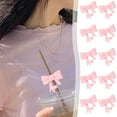 thumbnail image 2 of Zmeidao 10Pcs Bow Straw Topper, Dust-Proof Reusable Straw Tips for Stanley, Cute Bow Straw Cover Cap, Straw Topper Protector Lid, 10mm, 2 of 6