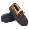 thumbnail image 5 of VONMAY Men's Moccasin Slippers Fuzzy Indoor Outdoor House Shoes, 5 of 6