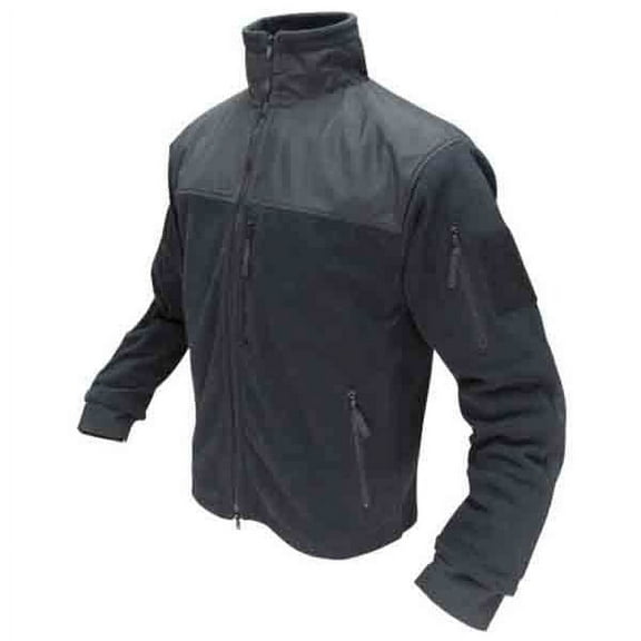 Outdoor Black Alpha Fleece Jacket - XL