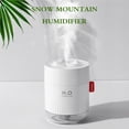 thumbnail image 4 of Humidificador Ultrasónico De Montaña De Nieve De Gran Capacidad, Mini Humidificador De Escritorio Usb, Difusor De Niebla Para El Hogar, Purificador De Aire Interior De 500Ml Monstrate HA025758-00, 4 of 7