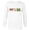 White, variant on Disney Moana Letters Pua Maui Mother’s Day Birthday Best Mom - Long Sleeve T-Shirt for Men - Customized-White