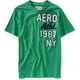 thumbnail image 1 of Camiseta gráfica Aeropostale Hombres Aero Athl 1987 Verde Grande, 1 of 2