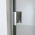 thumbnail image 4 of DreamLine Alliance Swing BG 30 in. W x 69 in. H Semi-Frameless Swing Shower Door in Brushed Nickel and Clear Glass, 4 of 5