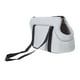 thumbnail image 4 of Asiento de coche para perros Bolsa de viaje Bolso cómodo Bolso de hombro Perrera de transporte con asa Jaula de asas Portador de mascotas para caminar , Gris 50x28x25cm Sunnimix Portador de viaje portátil, 4 of 8