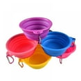 thumbnail image 5 of Forzero Cute Puppy Pet Travel Bowls Silicone Collapsible Feeding Bowl Dog Water Dish Cat Portable Feeder, 5 of 6