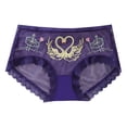 thumbnail image 1 of Aayomet Culotte Femme String Ouvert g Pants Lingerie Pyjama (Bleu, m), 1 of 5