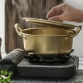 thumbnail image 5 of Prettyui Ramen Pot, Fast Korean Noodle Cooker, 3 Minute Boiler for Soup Pasta Egg, Easy Light Cookware with Lid 20CM, 5 of 7