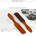 Face Exfoliate Stacked Skin Care Brush X Natural Solid Wood Bristle Men