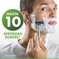 thumbnail image 3 of Rastrillo Gillette Prestobarba3 Sensitive con Aloe Vera, Piel Sensible, 8 pzas, 3 of 5