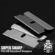 thumbnail image 3 of 600pcs Single Edge Razor Blades, Industrial Razor Blades, Box Cutter Replacement Blades, Glass Scraper Razor Blades, 3 of 5