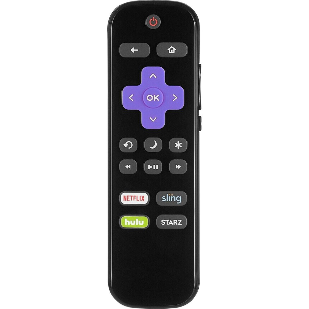 Replaced JVC Roku TV Remote Control Compatible with All JVC Roku TVs