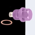 thumbnail image 6 of Guanhe M12x1.5 Magnetic Oil Drain Plug with Neodymium Magnet and Gasket Fits for Most Car, Car Accessories Tool Set(Aluminum), 6 of 7