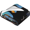 thumbnail image 4 of Js Music Coles Flannel Blanket Air Conditioning Blanket Nap Blanket Sofa Throw Blanket Throw Blankets 80"X60", 4 of 6