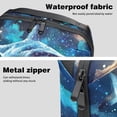 thumbnail image 4 of Shark Cord Organizer Travel Bag with Waterproof Oxford Fabric, Cable Storage Organizer Case for Electronic Devices, Small Parts Storage Box - 5.9x9.44x3.14 in, 4 of 6