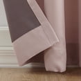 thumbnail image 3 of Sun Zero Barrow Collection Rod Pocket Room Darkening Panel, 54" x 63"-1, Blush Pink, 3 of 5