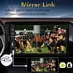 thumbnail image 3 of Naifay Estéreo de coche de doble DIN compatible con Apple Carplay y Android Auto, pantalla táctil HD de 7 pulgadas, receptores de audio para coche, Bluetooth, cámara de respaldo, Mirror Link, USB/AUX/, 3 of 5