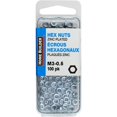thumbnail image 1 of 100 Pack 3mm 8.8 Strength Zinc Plated Coarse Hex Nuts, 1 of 1