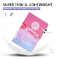 thumbnail image 5 of Cartoon Case for Fire HD 8 (8th Generation 2018 /7th Generation 2017 /6th Generation 2016 Release), Fold Stand Magnetic Leather Protector Wallet Flip Slim Cute Case with Auto Sleep Wake, Pink Sea, 5 of 8