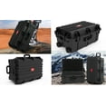 thumbnail image 5 of Waterproof Hard Case, 33 x 21 x 14 Inch, Equipment Case with Wheels/Customizable Foam/Retractable Handle for electronic, tool,cameras, Shockproof,Rolling Hard Case Inner 27.24"x15.6"x11.29", 5 of 10