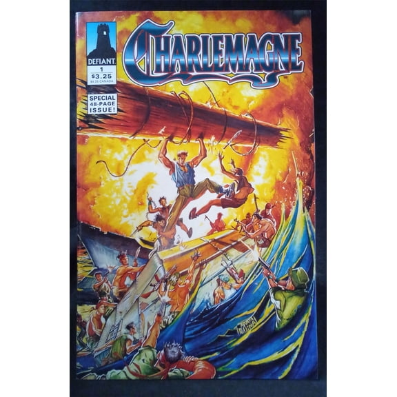 Pre-Owned Charlemagne #1 1994 Defiant Comics Comic Book