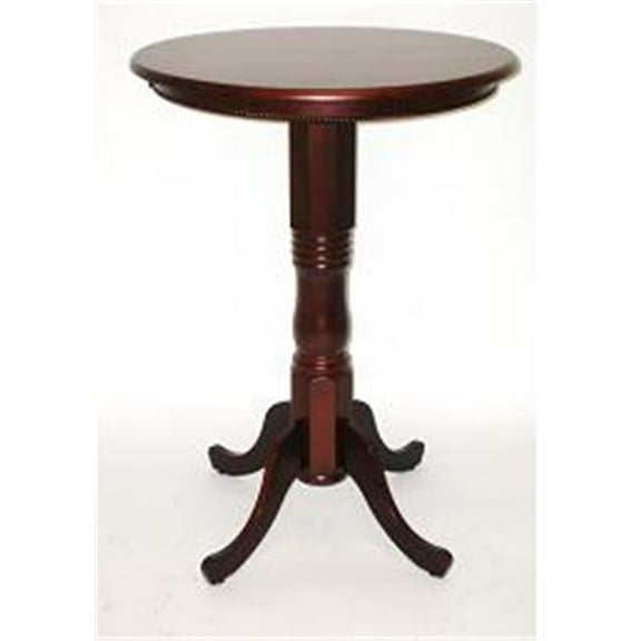 Boraam  Spectator Pedestal Pub Table - Cherry Finish