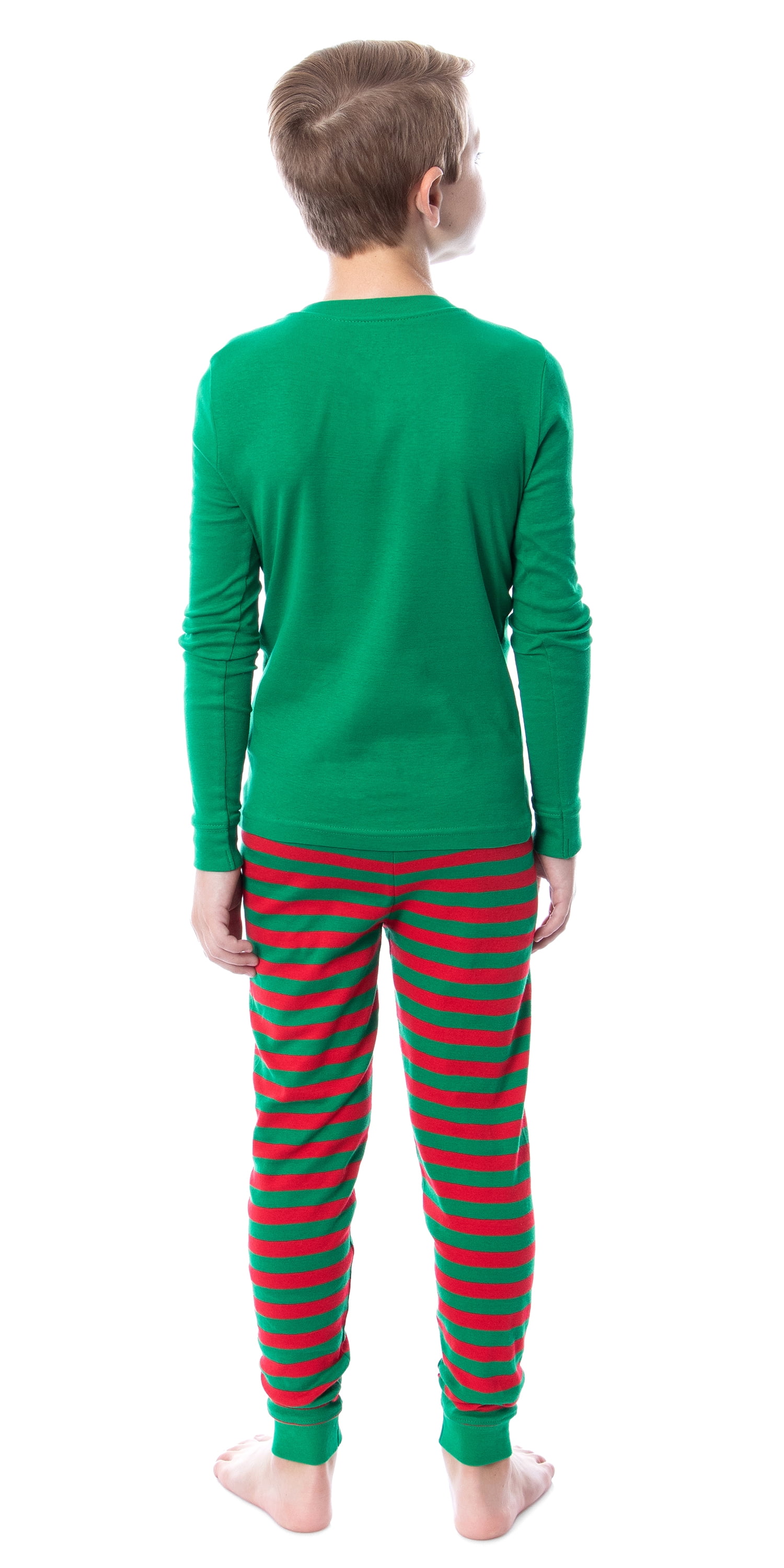 Elf The Movie Film Christmas Elves Tight Fit Family Pajama Set