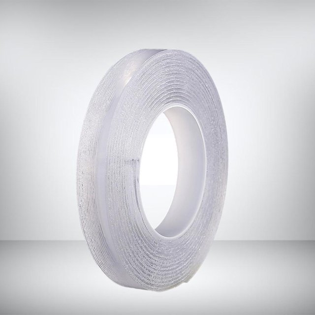 extraíble Cinta adhesiva de dos Adhesivo Nano adhesivo fuerte Cinta de montaje Cinta Pegamento para alfombras para 3 metros DYNWAVEMX Nano adhesivo