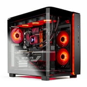 Skytech King 95 Gaming PC Desktop AMD Ryzen 7 9800X3D NVIDIA GeForce RTX 5080 4TB Gen4 NVMe SSD 64GB DDR5 RAM, AIO Liquid Cooling Windows 11