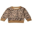 thumbnail image 1 of Bébé Garçon Garçon Garçon Léopard Pull-Over Tops Blouse Vêtements, 1 of 5