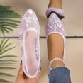 thumbnail image 6 of Xiaoxatg Women's Casual On Shoes Comfortable Loafers for Daily Wear Spring Summer Fall Lightweight Walking Footwear 8 Light Pink, 6 of 7