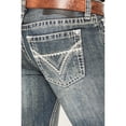 thumbnail image 4 of Rock  Roll Denim Men's Pistol Boot Cut Medium Wash Jeans M0P2602, 4 of 5