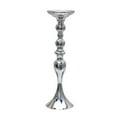 thumbnail image 1 of Enqiretly Stylish Metal Candlestick Tea Light Holder Long Stand Flower Vase Silver L 1Set, 1 of 6
