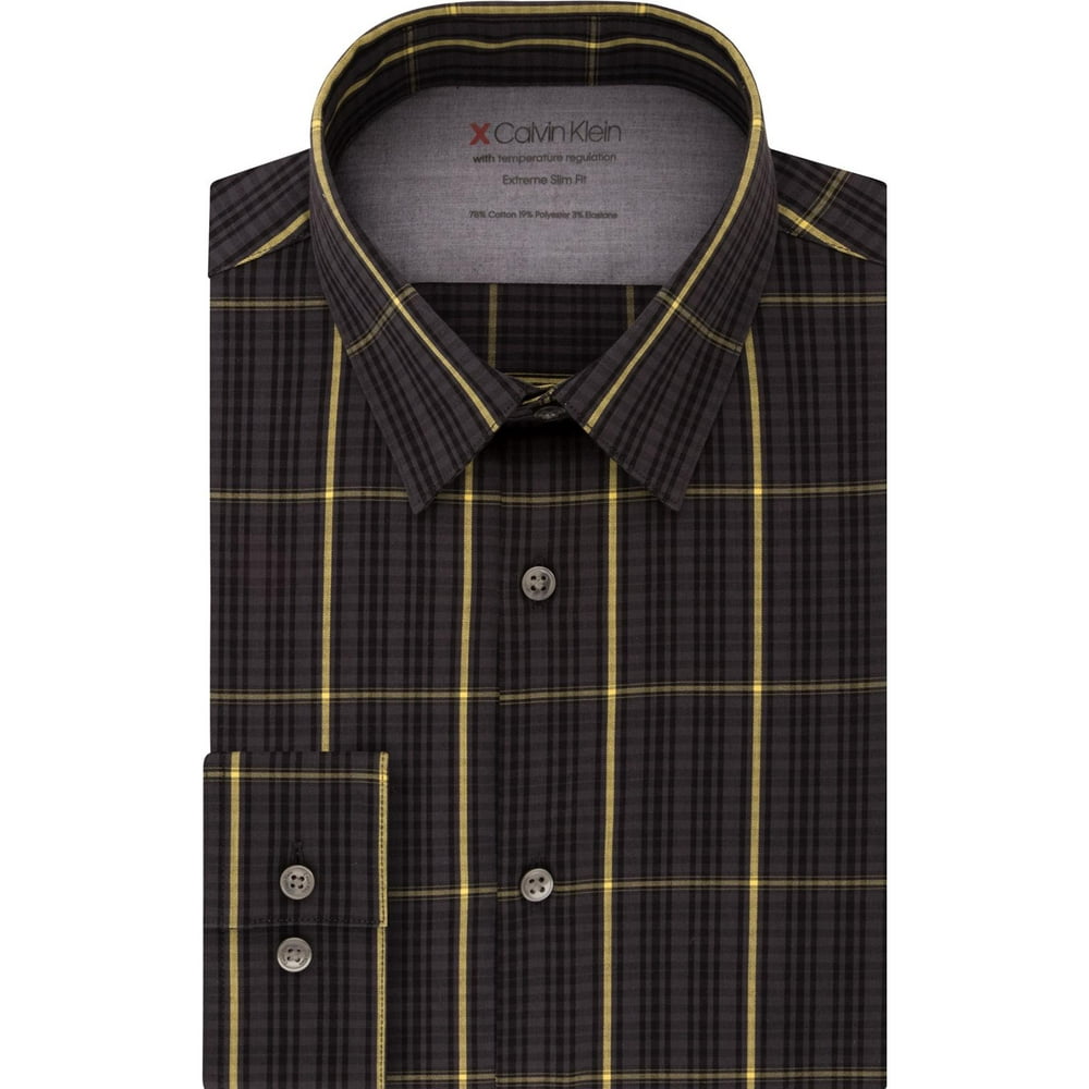 calvin klein slim fit dress shirts