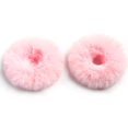 thumbnail image 1 of Pompones Enrolladores Peludos De Piel De Conejo De Imitación Coleteros Para El Cabello De Piel Artificial Bobbles Para El Cabello Banda Elástica Para El Cabello Pulsera De Cuerda Accesorios Para Cola, 1 of 5