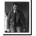 thumbnail image 2 of Historic Framed Print, [Jack Dempsey, half-length portrait, facing left, sitting on edge of table in business suit], 17-7/8" x 21-7/8", 2 of 9