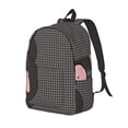 thumbnail image 1 of Fotbe Vinyl Records Printed Canvas Daypack - Stylish and Durable Vintage Compact Backpack - Class, Work, Travel, or Laptop Bookbag,Organized Compartments-Small, 1 of 5