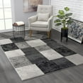 thumbnail image 1 of Rug Branch Montage Collection Modern Geometric Runner Area Rug, 1 of 6