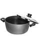 thumbnail image 1 of STONELINE® Olla Cacerola 20 cm | con Tapa - Negro, 1 of 6