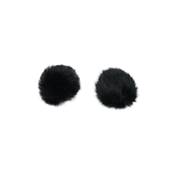 Hollyland Furry Windshield for LARK M2 Transmitter, Black, Pair