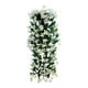 thumbnail image 2 of Cesta de flores artificiales de ratán para colgar en la pared, ideal para decorar interiores y exteriores, bodas, lirios de plástico., 2 of 6