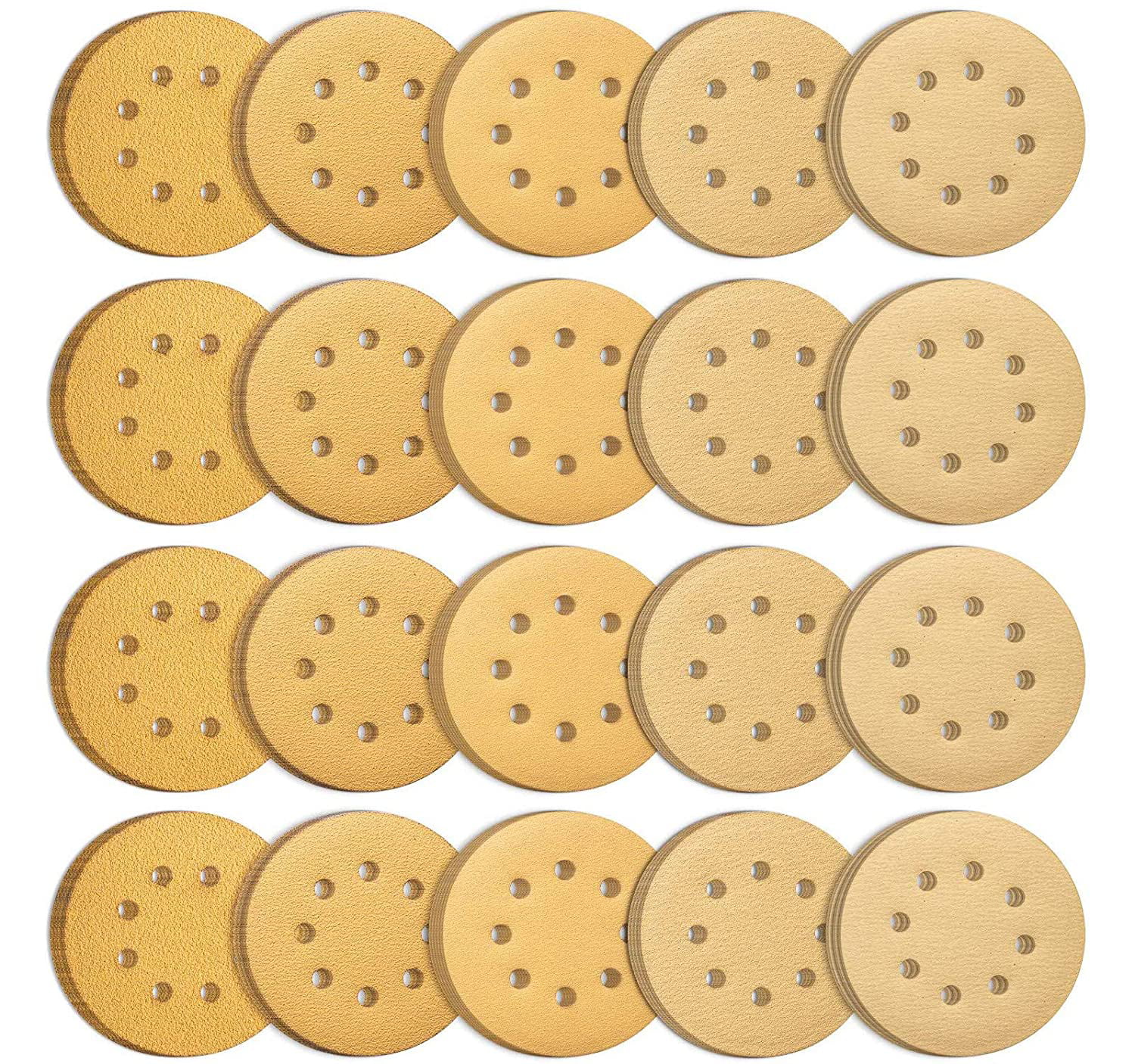 Sanding Mouse Mini Detail Sander with 50 Pre-Cut Gold Sanding Strips • 10 each of The Following Grits are Included: 80 120 220 and 400 150 
