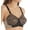 Mocha/Black, variant on RAGO Style 2101 - Satin & Lace Expandable Cup Bra - White
