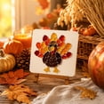 thumbnail image 6 of Fall Decoration Sea Glass Diy Kit with 4X4 Inch Canvas and Wooden Easel, Thanksgiving Table Decor Autumn Decorations for Home Centerpiece, Craft Kit for Fall Gift and Table Decor, 6 of 6