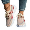 thumbnail image 2 of Willtoo Womens Tennis Shoes for Walking, Slip-On Knit Mesh Running Shoes, Women Shoes 2026 New Sneakers Breathable Red, 2 of 5