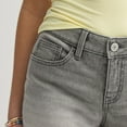 thumbnail image 3 of Juniors' SO® Low Rise Curvy Midi Shorts Color: Washed Black Size: 3, 3 of 4