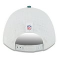 thumbnail image 4 of Men's New Era  White/Midnight Green Philadelphia Eagles 2025 NFL Training Camp A-Frame 9FORTY Adjustable Hat, 4 of 5