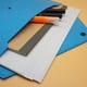 thumbnail image 3 of Ercentury Carpeta De Archivos De Fieltro, Maletín Duradero, Bolsa Para Documentos, Carpetas De Archivos De Papel, Cartera, Sobre, Bolso, Cierre De Botón Para Oficina, Hogar, Escuela, Papelería (Amaril, 3 of 5