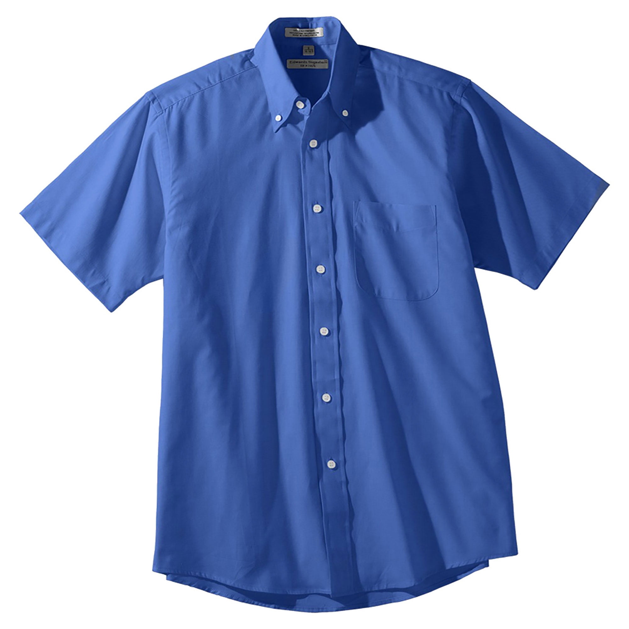 Edwards Garment Men's Big And Tall Pinpoint Oxford Shirt, Style 1925 ...
